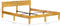 vidaXL - Bedframe - massief - mangohout - 180 - cm