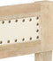 vidaXL - Bedframe - massief - mangohout - 200 - cm