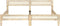 vidaXL - Bedframe - massief - mangohout - 200 - cm