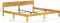 vidaXL - Bedframe - massief - mangohout - 200 - cm