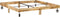 vidaXL - Bedframe - massief - mangohout - 200x200 - cm
