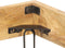 vidaXL - Bedframe - massief - mangohout - 200x200 - cm