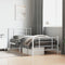 vidaXL-Bedframe-met-hoofd--en-voeteneinde-metaal-wit-100x190-cm
