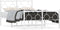 vidaXL - Bedframe - met - hoofd- - en - voeteneinde - metaal - wit - 120x200 - cm