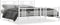 vidaXL - Bedframe - met - hoofd- - en - voeteneinde - metaal - wit - 193x203 - cm