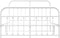 vidaXL - Bedframe - met - hoofd- - en - voeteneinde - metaal - wit - 140x200 - cm