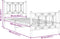 vidaXL - Bedframe - met - hoofd- - en - voeteneinde - metaal - wit - 90x190 - cm