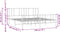 vidaXL - Bedframe - met - hoofd- - en - voeteneinde - metaal - wit - 193x203 - cm