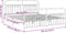 vidaXL - Bedframe - met - hoofd- - en - voeteneinde - metaal - wit - 183x213 - cm