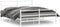 vidaXL - Bedframe - met - hoofd- - en - voeteneinde metaal - wit - 150x200 - cm