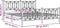 vidaXL - Bedframe - met - hoofd- - en - voeteneinde - metaal - wit - 180x200 - cm
