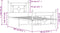 vidaXL - Bedframe - met - hoofd- - en - voeteneinde - metaal - wit - 90x200 - cm