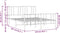 vidaXL - Bedframe - met - hoofd- - en - voeteneinde - metaal - wit - 120x200 - cm