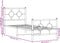 vidaXL - Bedframe - met - hoofd- - en - voeteneinde - metaal - wit - 75x190 - cm