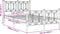 vidaXL - Bedframe - met - hoofd- - en - voeteneinde - metaal - wit - 120 - x - 190 - cm
