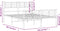 vidaXL - Bedframe - met - hoofd- - en - voeteneinde - metaal - wit - 120x200 - cm