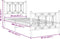 vidaXL - Bedframe - met - hoofd- - en - voeteneinde - metaal - wit - 80x200 - cm