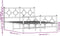 vidaXL - Bedframe - met - hoofd- - en - voeteneinde - metaal - wit - 140x190 - cm