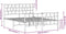 vidaXL - Bedframe - met - hoofd- - en - voeteneinde - metaal - wit - 150x200 - cm