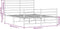 vidaXL - Bedframe - met - hoofd- - en - voeteneinde - metaal - wit - 140x190 - cm