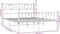 vidaXL - Bedframe - met - hoofd- - en - voeteneinde - metaal - wit - 140x200 - cm