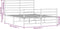 vidaXL - Bedframe - met - hoofd- - en - voeteneinde - metaal - wit - 140x200 - cm