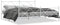 vidaXL - Bedframe - met - hoofd- - en - voeteneinde - metaal - wit - 193x203 - cm