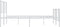 vidaXL - Bedframe - met - hoofd- - en - voeteneinde - metaal - wit - 180x200 - cm