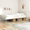 vidaXL - Bedframe - met - hoofd- - en - voeteneinde - metaal - wit - 160x200 - cm