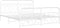 vidaXL - Bedframe - met - hoofd- - en - voeteneinde - metaal - wit - 160x200 - cm
