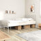 vidaXL - Bedframe - met - hoofd- - en - voeteneinde - metaal - wit - 150x200 - cm
