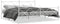vidaXL - Bedframe - met - hoofd- - en - voeteneinde - metaal - wit - 200x200 - cm