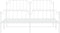vidaXL - Bedframe - met - hoofd- - en - voeteneinde metaal - wit - 160x200 - cm