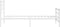 vidaXL - Bedframe - met - hoofd- - en - voeteneinde - metaal - wit - 90x190 - cm