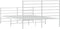 vidaXL - Bedframe - met - hoofd- - en - voeteneinde - metaal - wit - 135x190 - cm