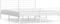 vidaXL - Bedframe - met - hoofd- - en - voeteneinde - metaal - wit - 183x213 - cm