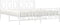 vidaXL - Bedframe - met - hoofd- - en - voeteneinde - metaal - wit - 183x213 - cm