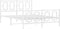 vidaXL - Bedframe - met - hoofd- - en - voeteneinde - metaal - wit - 140x200 - cm