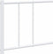 vidaXL - Bedframe - met - hoofd- - en - voeteneinde - metaal - wit - 193x203 - cm