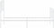 vidaXL - Bedframe - met - hoofd- - en - voeteneinde metaal - wit - 90x200 - cm