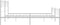 vidaXL - Bedframe - met - hoofd- - en - voeteneinde - metaal - wit - 200x200 - cm