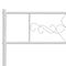 vidaXL - Bedframe - met - hoofd- - en - voeteneinde - metaal - wit - 183x213 - cm