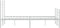 vidaXL - Bedframe - met - hoofd- - en - voeteneinde - metaal - wit - 135x190 - cm