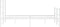 vidaXL - Bedframe - met - hoofd- - en - voeteneinde metaal - wit - 140x200 - cm