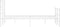 vidaXL - Bedframe - met - hoofd- - en - voeteneinde metaal - wit - 120x200 - cm