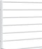 vidaXL - Bedframe - met - hoofd- - en - voeteneinde - metaal - wit - 120x200 - cm