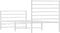 vidaXL - Bedframe - met - hoofd- - en - voeteneinde - metaal - wit - 100x190 - cm