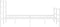 vidaXL - Bedframe - met - hoofd- - en - voeteneinde metaal - wit - 150x200 - cm
