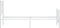 vidaXL - Bedframe - met - hoofd- - en - voeteneinde - metaal - wit - 80x200 - cm