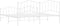 vidaXL - Bedframe - met - hoofd- - en - voeteneinde metaal - wit - 193x203 - cm